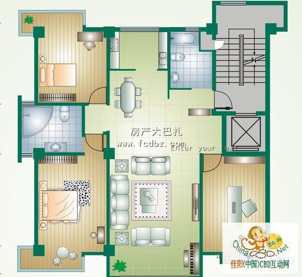 写字楼 商铺 商场 广告